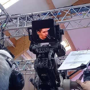 filming MaAD Pipe Band